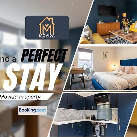 Central Elegant Three Bed Duplex By Movida Property Group Short Lets & Serviced Accommodation Harrogate Exterior foto